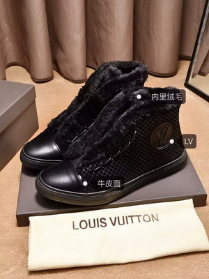 LV High-Top Fashion Men Shoes--059